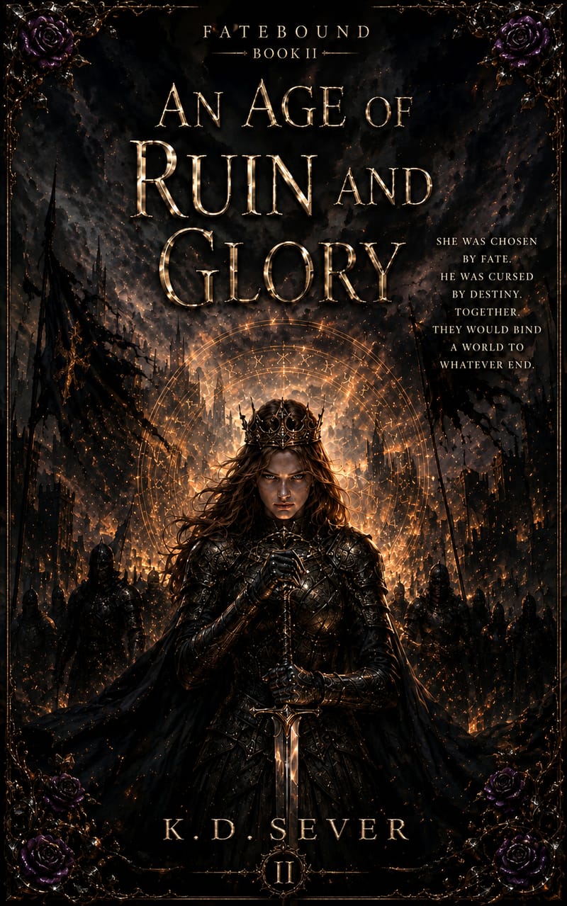 An Age of Ruin and Glory by K.D.Sever, Fatebound Book 2