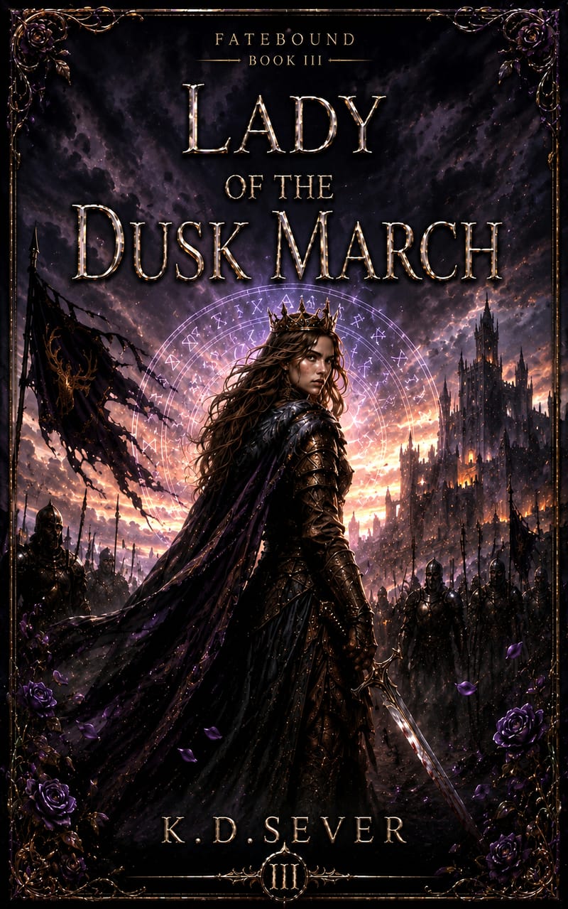 Lady of the Dusk March by K.D.Sever, Fatebound Book 3