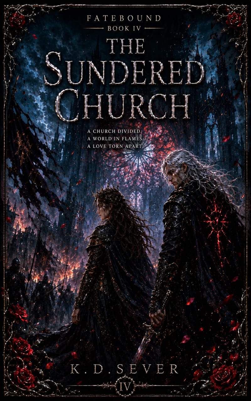 The Sundered Church by K.D.Sever, Fatebound Book 4